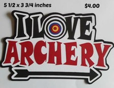 LOVE ARCHERY TITLE sport 3d die cut for scrapbook page paper piecing by Rhonda