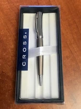 Cross Parasol Chrome and Titanium Twist Ballpoint Pen