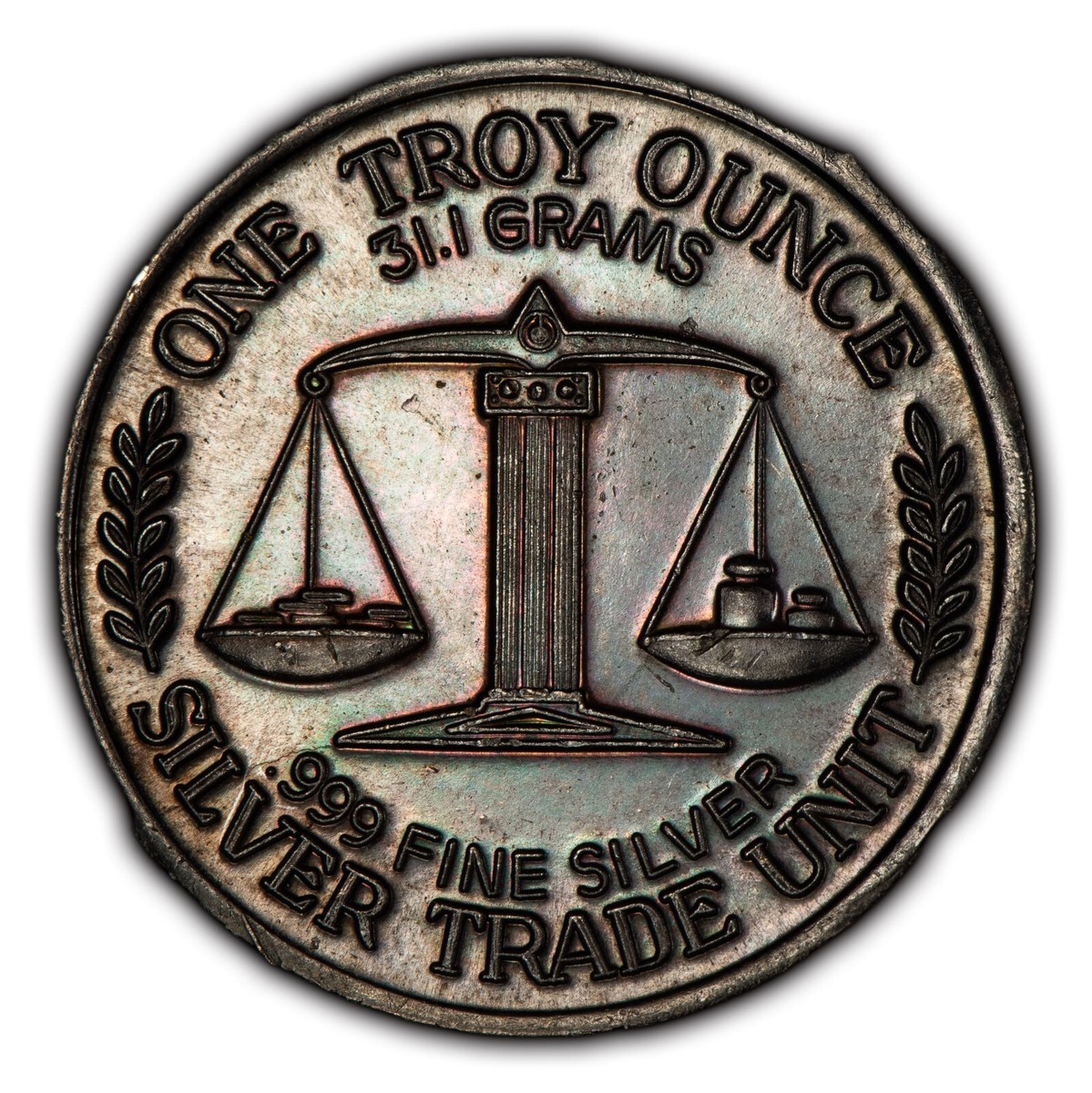1 oz Silver Round - Silver Trade Unit - Morgan Dollar Design