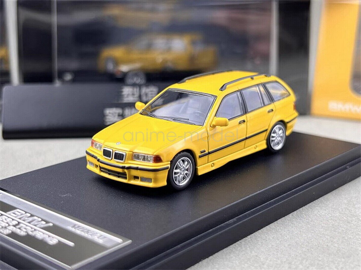 Mortal 1/64 Scale BMW M3 E36 Touring Yellow Diecast car Toy | eBay