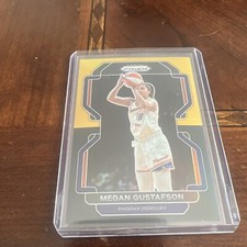 2022 Panini Prizm WNBA Black Gold Megan Gustafson #1/5 Olympian Las Vegas Aces!