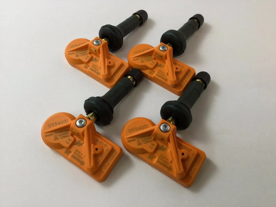 Juego de 4 sensores de presión de aire para neumáticos Huf TPMS 315 MHZ goma apta para Chevy Cobalt 2010 Foto 3 de 4