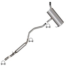 Stainless Steel Exhaust System Kit fits: 07-2011 Jeep Patriot Compass 2.0L 2.4L