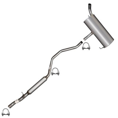 Stainless Steel Exhaust System Kit fits: 07-2011 Jeep Patriot