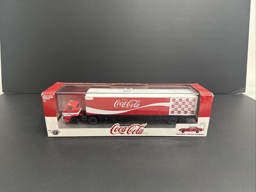 M2 1/64 Coca-Cola Chevrolet 1970 C60 Truck & 1971 Camaro SS 396 (Box beschädigt) - Bild 1 von 3