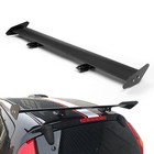 Universal Hatch Adjustable Aluminum GT Rear Trunk Wing Racing Spoiler BLK 13# ZA