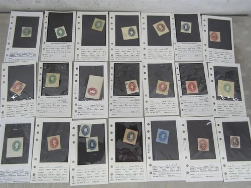 Nystamps US back book cut square stamp collection high cost m28wa
