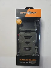 Spypoint FLEX-S - 36MP / 1080p Video with Sound Solar Cellular Trail Camera NEW