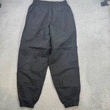 NIKE Men Large Black Nylon Track Pants Joggers Athletic Casual Size L
