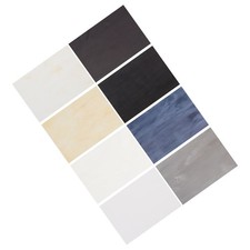 8 Sheets Stained Glass Sheets,4 x 6 Inch Variety Mosaic Glass Tiles for DIY