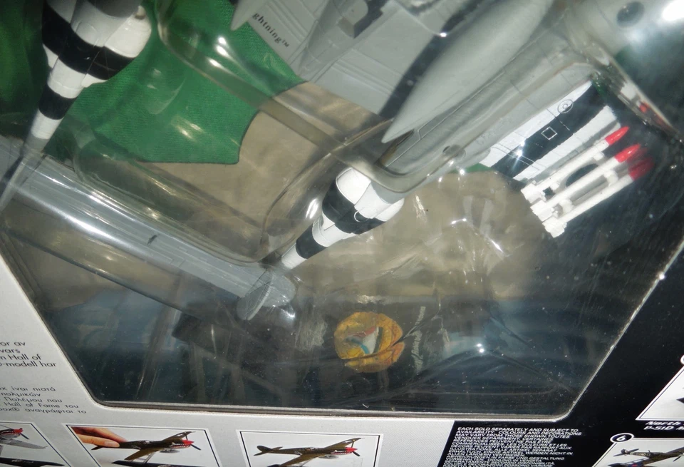 2002 Matchbox Collectibles Diecast WW2 Robin Olds' P-38 Lightning Airplane, NIB - Image 4 of 4