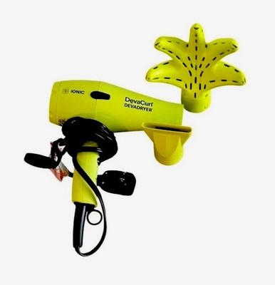 DEVA CURL DEVADRYER HAIR DRYER AND DEVAFUSER COMBO IONIC l FRIZZ-FREE CURLS