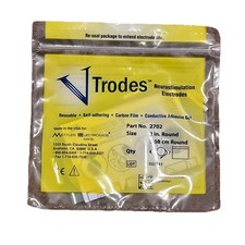 METTLER ELECTRONICS V-Trodes Self-Adhering Electrodes 2" ROUND 4PK NEW REUSABLE