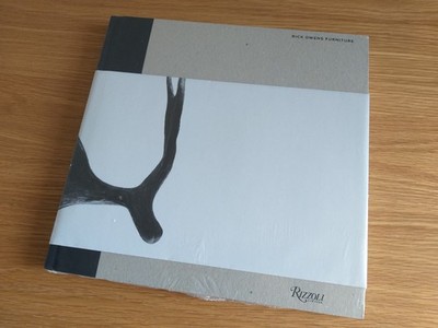 (SEALED) Rick Owens Book Furniture Rizzoli Hardcover Book 2017