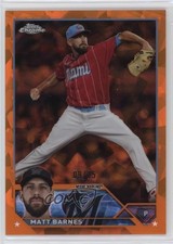 2023 Topps Chrome Update Sapphire Edition Orange 9/25 Matt Barnes #USCS166 12wc