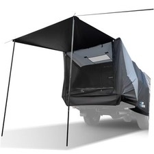 Truck Tent with Awning, Truck Bed Tailgate Tent Pickup Camping Tent Canopy