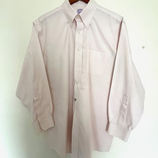 Brooks Brothers Mens Shirt Classic 16.5 32 Pink Button Down 100 Supima Cotton