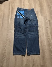 Vtg Y2K Marithe Francois Girbaud jeans34x32 Blue Denim Shuttle Tape