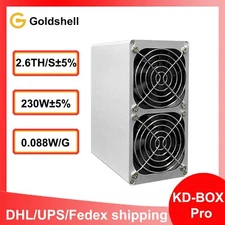 Goldshell New Release Upgrade KD-Box Pro 2.6TH Kadena ASIC KDA Crypto Miner