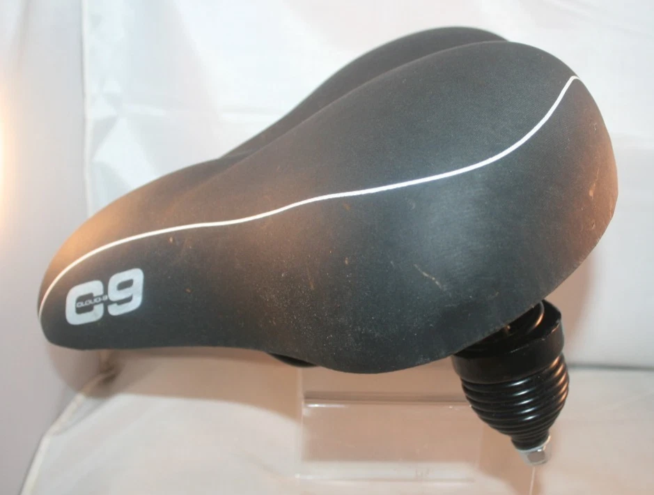 Asiento de bicicleta C9 Cloud 9 cómodo bicicleta crucero gel resorte sillín trekking ciclismo Foto 4 de 4