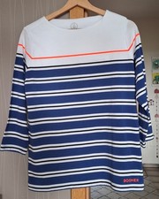 Damen Shirt , Blau-weiss gestreift , Grösse ...