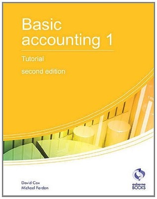 Basic Accounting 1 Tutorial (AAT Acco... by Fardon, Michael Paperback / softback