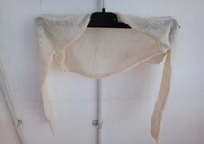 Coprispalla bimba colore crema, coprispalle bambina 3-4 anni, bolero bimba