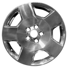 Metallic Polished 5 Spoke 18 x 7 Used Wheel