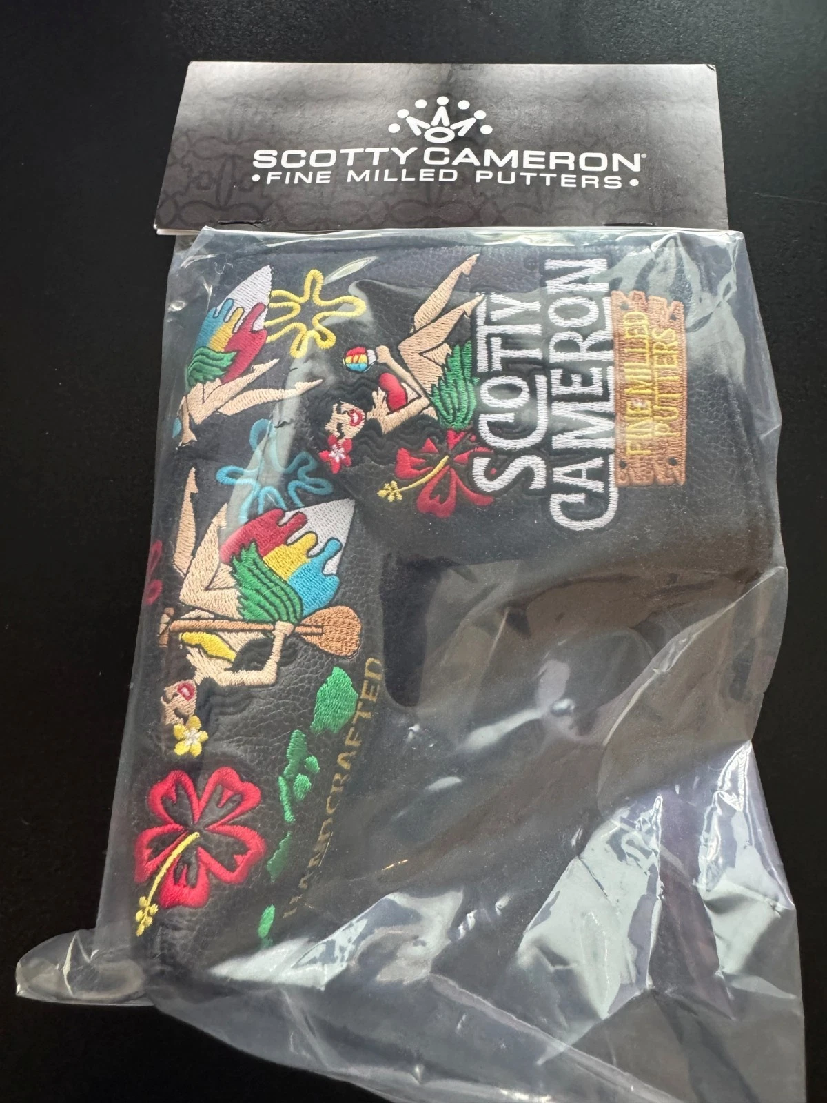Scotty Cameron 2025 Aloha Shave Ice Blade Putter Headcover Hawaiian Open NIP
