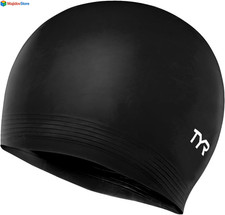 Latex Adult Swim Cap for Women and Men - Training and Recreational Swimming Hat