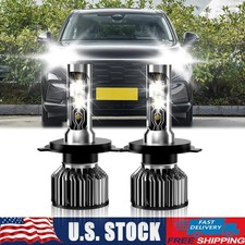 For Honda CR-V 1997-2013 2014 Front LED Headlight Bulb Combo High Low Beam 6500K
