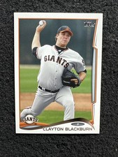 CLAYTON BLACKBURN 2014 Topps Pro Debut #29 San Jose Giants (Buy 10 get 10 Free)