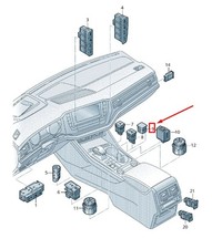 VW TOUAREG CR Dummy Cover 761927122A1QB NEW