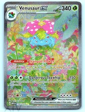 Venusaur ex 198/165 Pokemon 151 Special Illustration Rare on eBay