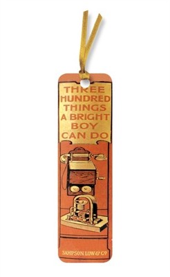 Bodleian Libraries: Three Hundred Things a Bright Boy Can Do Bookmarks (pack of