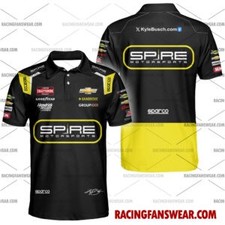 Kyle Busch Nascar Racing 2025 Hawaiian Shirt Polo Shirt