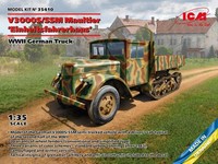 V3000S/SSM Maultier Einheitsfahrerhaus, Wwii German Truck / 1:35 - Icm