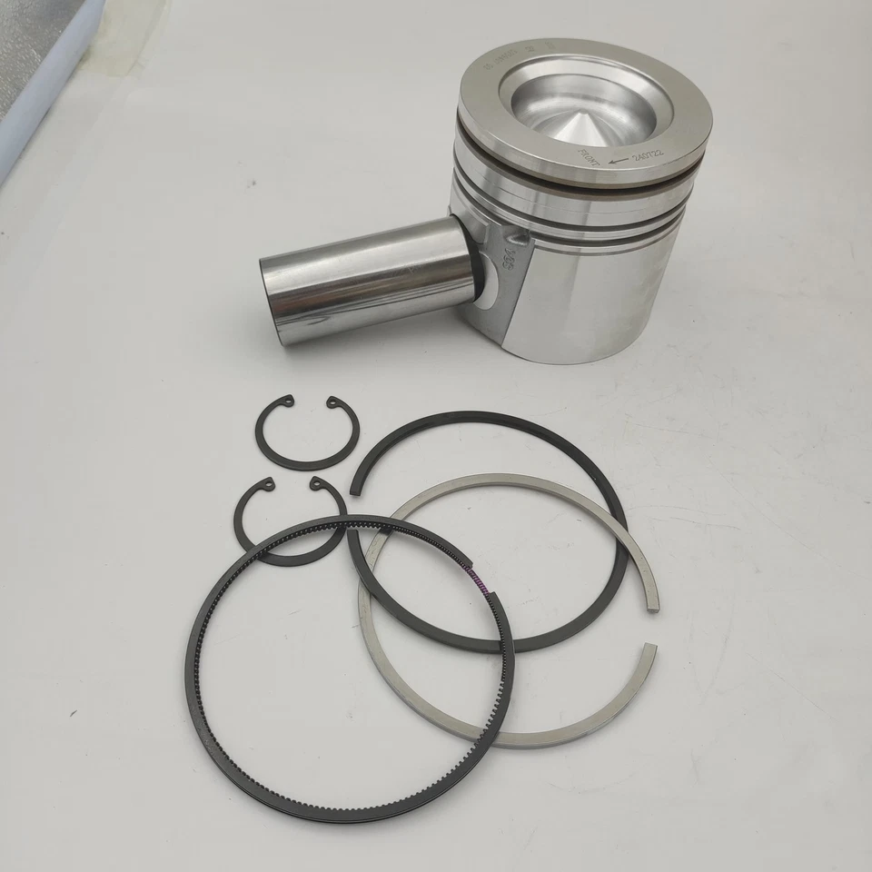 Kit de 6 piezas de anillos de pistón y pistón 4955520 para Dodge Ram 6.7 Cummins 2007-2019 Foto 3 de 4