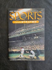 FIRST ISSUE SPORTS ILLUSTRATED AUGUST 16, 1954 WITH PAPER CARD INSERTS REPRINT