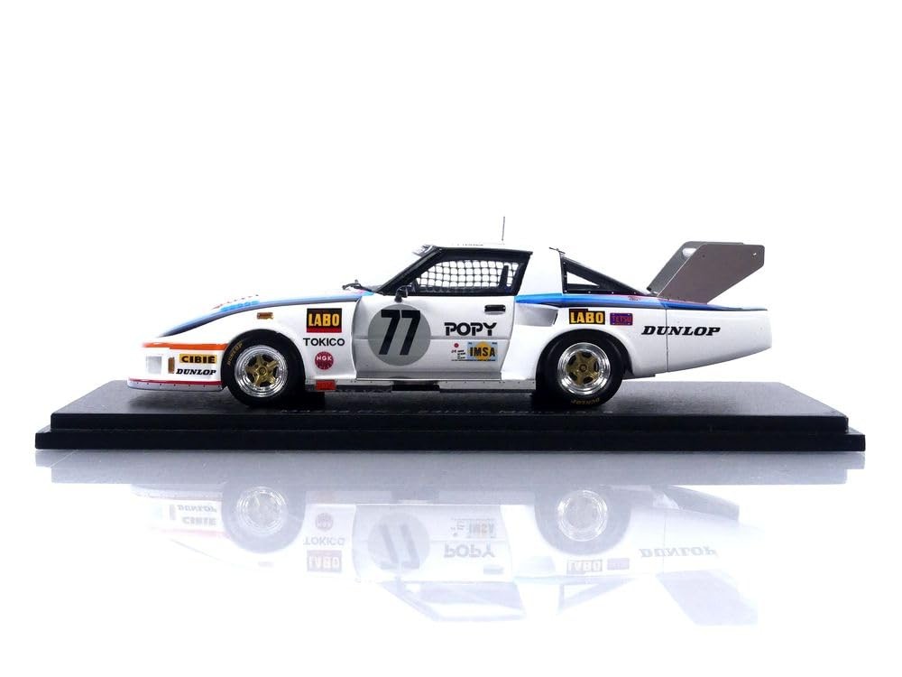 エブロ 1/43 マツダ RX7 1979 デイトナ 24時間 1979年デイトナ24時間レース参戦車「マツダ サバンナ RX-7」、1