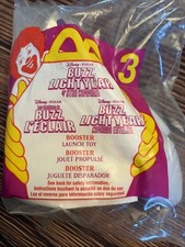 2001 Buzz Lightyear Star Booster Launch Toy  McDonalds Happy Meal Toy #3 New