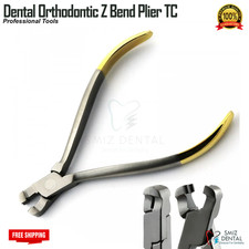 Z-Bend Wire Bending Loop Forming Orthodontic TC Pliers Dental Surgical Tools New