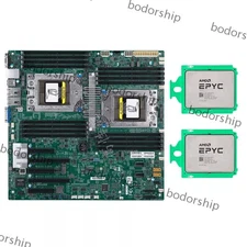 Supermicro H11DSI-NT Motherboard + 2x AMD 7282 7302 7402 7532 7542 7642 7702 CPU