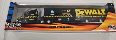 Hot Wheels Team Transporters DeWalt Matt Kenseth #17 Original Box 2001 - Image 1 of 4