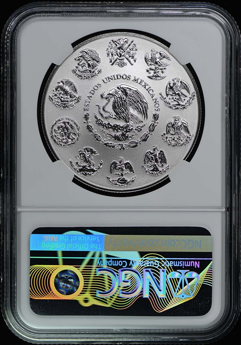2025 Mo Mexico Onza Silver Libertad NGC Reverse PF69 Mintage 1500