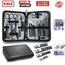 Manicure kit Personal Care Mens Grooming Kit, 30 in 1 Professional Nails Kit ...