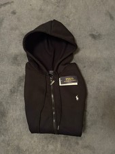 Felpa con zip Polo Ralph Lauren nera