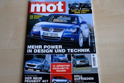2) MOT 11/2004 - VW New Beetle Cabrio 1.8 T mit - Audi A6 3.2 FSI mit 255PS bess