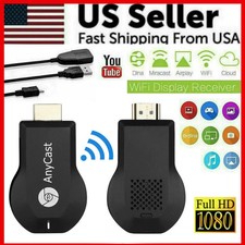 4K Wireless Display Adapter for TV HDMI WiFi Support Miracast Airplay DLNA