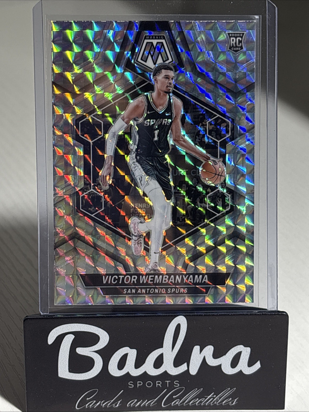 2023-24 Panini Mosaic #238 Victor Wembanyama (RC) Mosaic Prizm 🔥